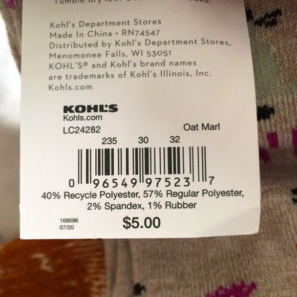 5 count sock set - Picture 5 of 5